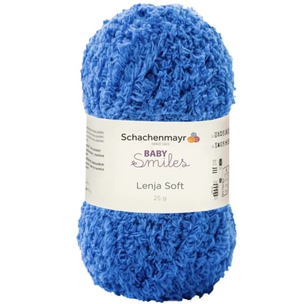 Lenja Soft /Ленья Софт/ пряжа Schachenmayr Baby Smiles, 100% полиэстер, 25г/85м, арт. 9807560 цвет 01052, jeans (джинсовый)