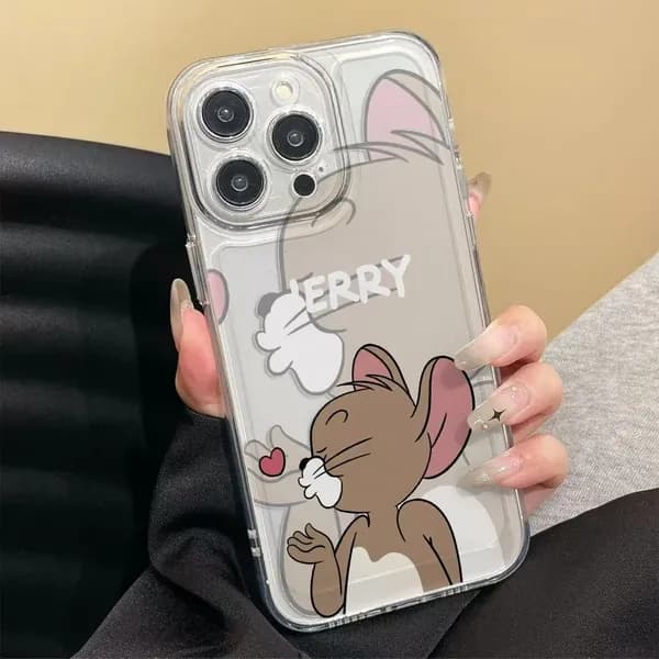 Чехол для iPhone в готическом стиле - волк и ворон, все модели