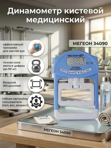 Динамометр кистевой медицинский