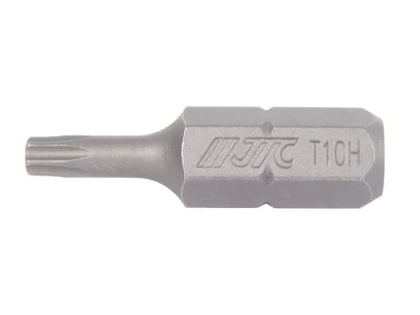 Бита JTC 1/4 torx с отверстием Т10H L-25 мм (1 штука)