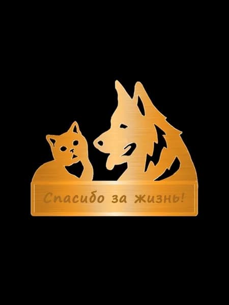 DIAMOND ANIMAL брошь значок для ветеринара, кинолога, хендлера, заводчика, серебро 925 с позолотой