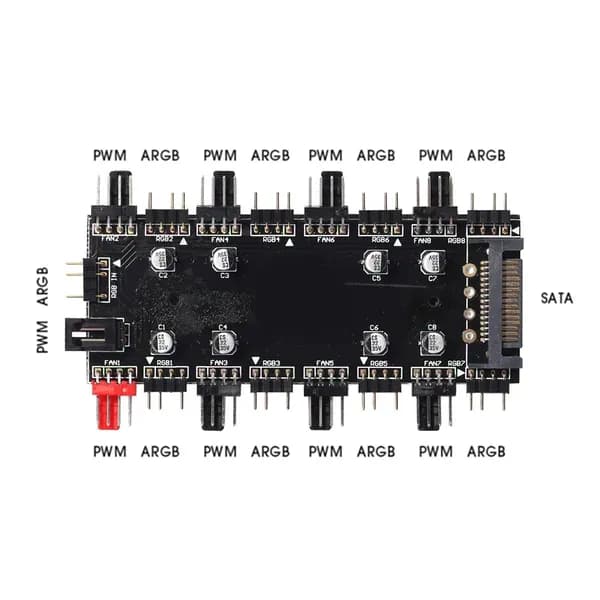 Компьютерный корпус RGB&FAN-хаб (GX6QE8ZJ4YL0WU3QL2.03-OJ1GZRC6BIB)