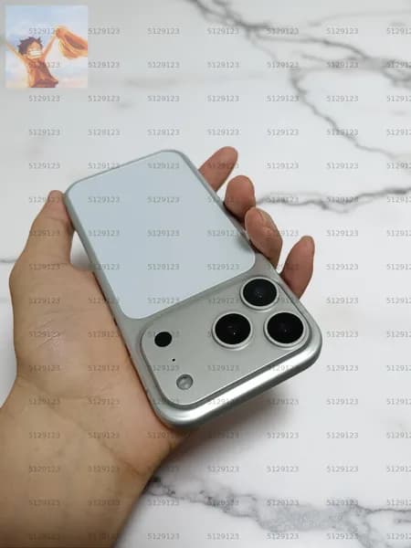 Муляж iPhone 17 PRO-С ЛОГОТИПОМ-белое