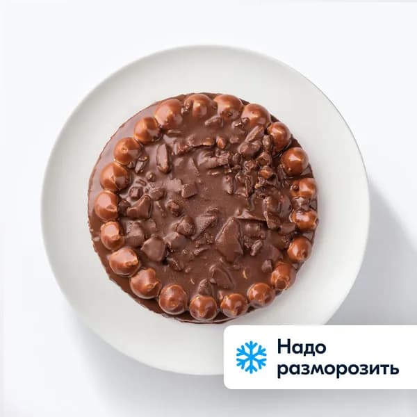 Торт шоколадный с Тоблероне 400 г, Almondy, замороженный