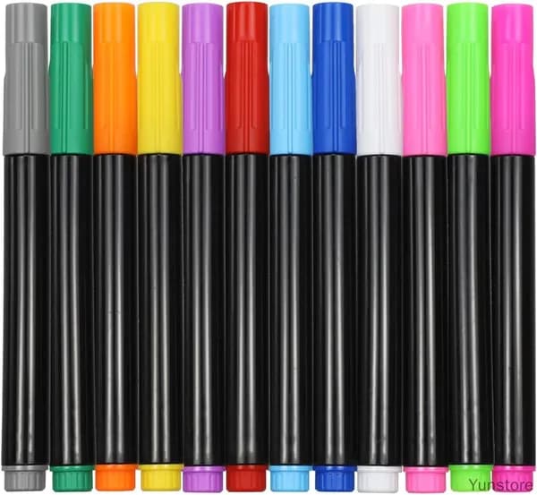 Многоразовые неоновые письменные принадлежности для художественного творчества в альбомах и на световых досках