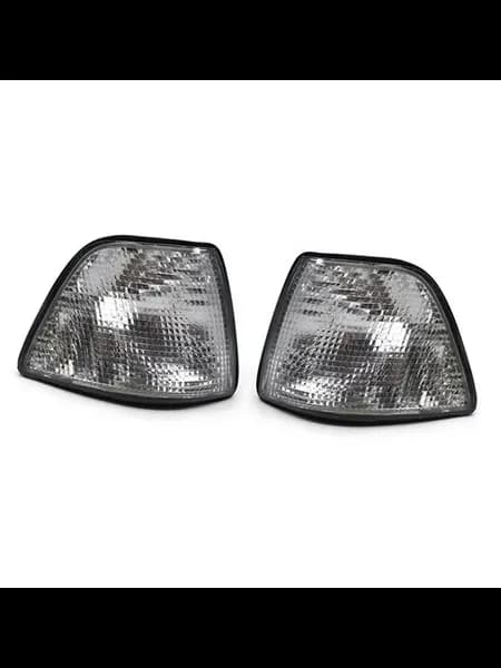 Указатели поворота BMW E36 318i 328i M3, белые линзы, Left a