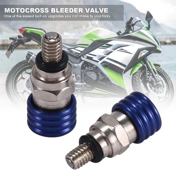Y7мотокросс M5X0.8Cm вилка выпускного клапана совместим с Yz85 Yz125 Yz250 Yz450F 250Rx синий