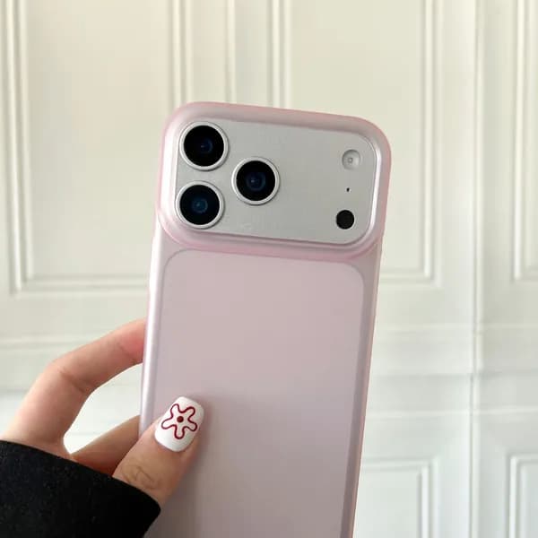 Чехол для iPhone 17 Pro Max Матовый противоударный полупрозрачный защитный чехол с приятным на ощупь покрытием