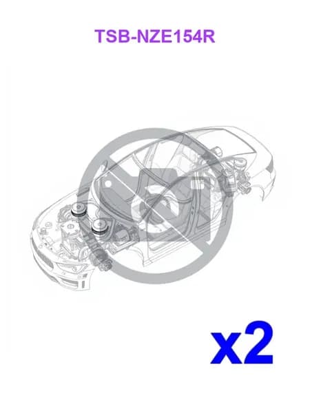TSBNZE154R, Втулка стабилизатора