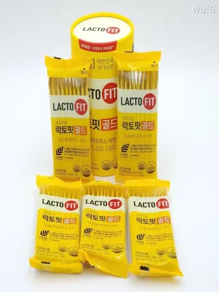 Растворимый напиток с содержанием синбиотиков и пробиотиков Lacto-Fit Probiotics Gold пор. саше, 2 г, 50 шт.