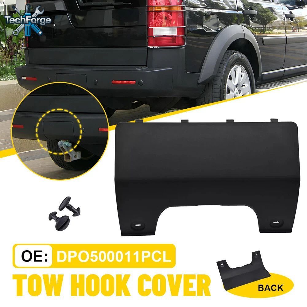 Заглушка буксировочного крюка заднего бампера Для Land Rover LR3 LR4 Discovery DPO500011PCL
