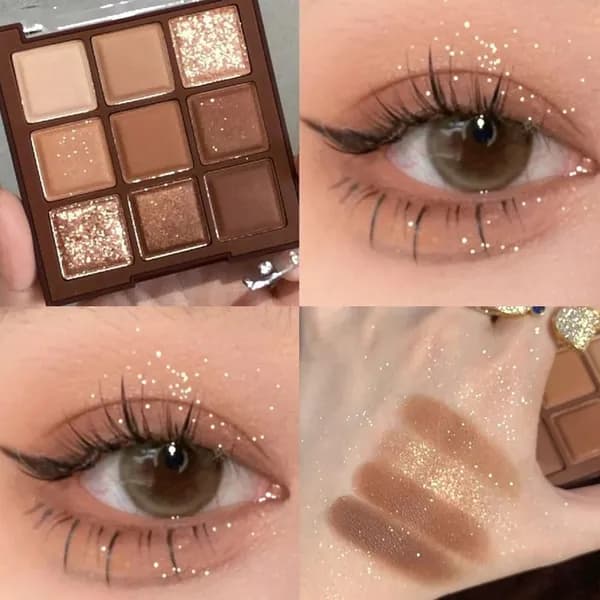 Тени для век палетка Eyeshadow Palette, Chocolate