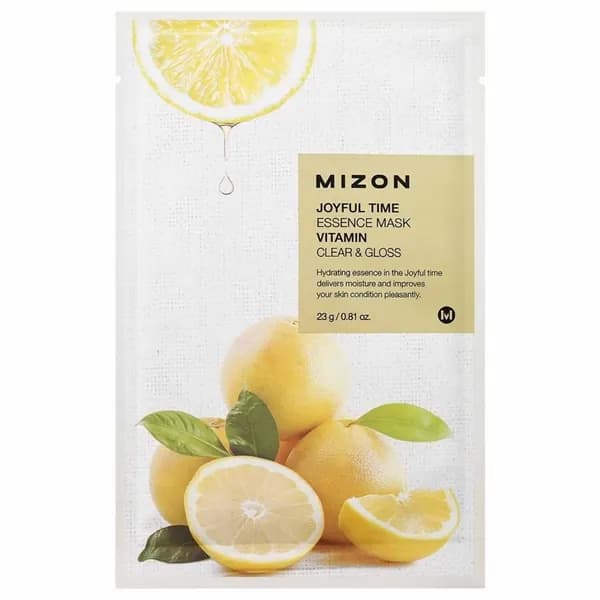 Маска для лица с витамином С MIZON Joyful Time Essence Mask Vitamin C, 1 шт.