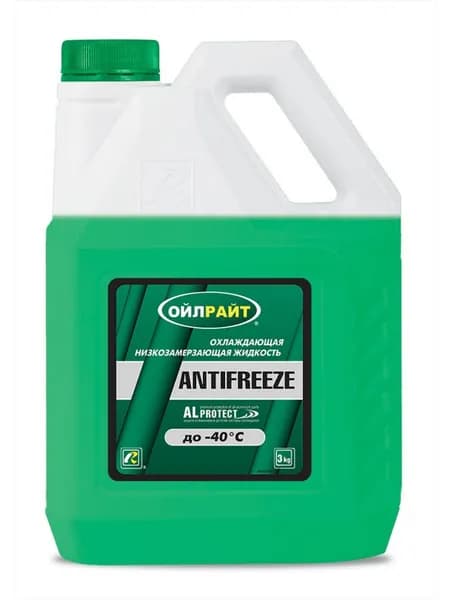 Антифриз Oilright G11 зеленый -40 С 3 кг