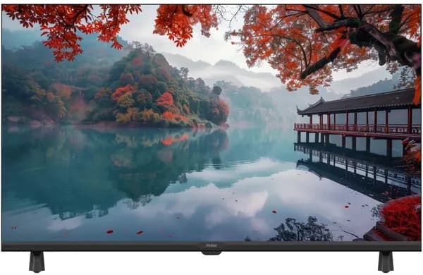 Телевизор 32″ HD, черный