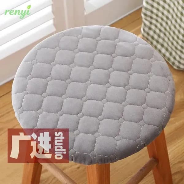 Чехол на мебель для табурета 31x31 см серый