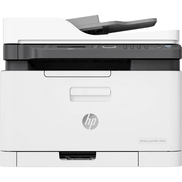 МФУ лазерный HP Color Laser 179fnw (цветной, А4, принтер/копир/сканер/факс, 600dpi, 18/4ppm, 128Mb, ADF40, WiFi, Lan, USB) (4ZB97A)