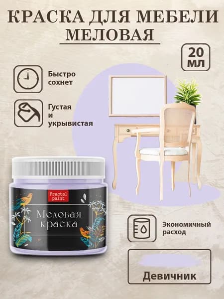 Меловая краска для мебели "Девичник" (20 мл)