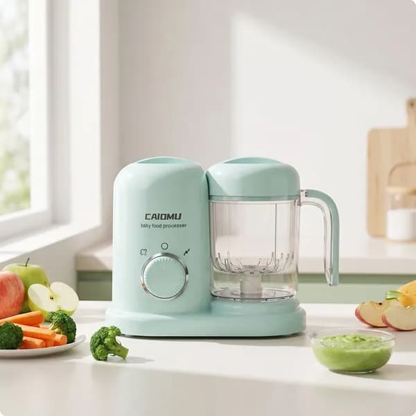 Стационарный блендер CAIOMU baby food processer, разноцветный