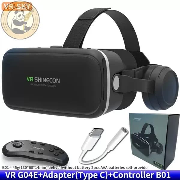 Очки виртуальной реальности с геймпадом / VR очки для смартфона