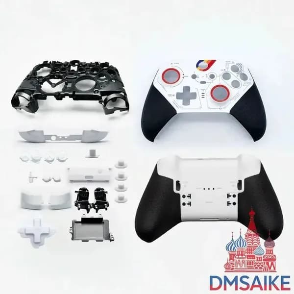 Для XBox One Elite Series 2 Ядерные контроллеры Полный комплект белого переднего и заднего корпусов Ремонт крышки рамы