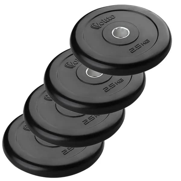 Набор дисков обрезиненных Voitto V-307 2,5 кг (4 шт), d 26