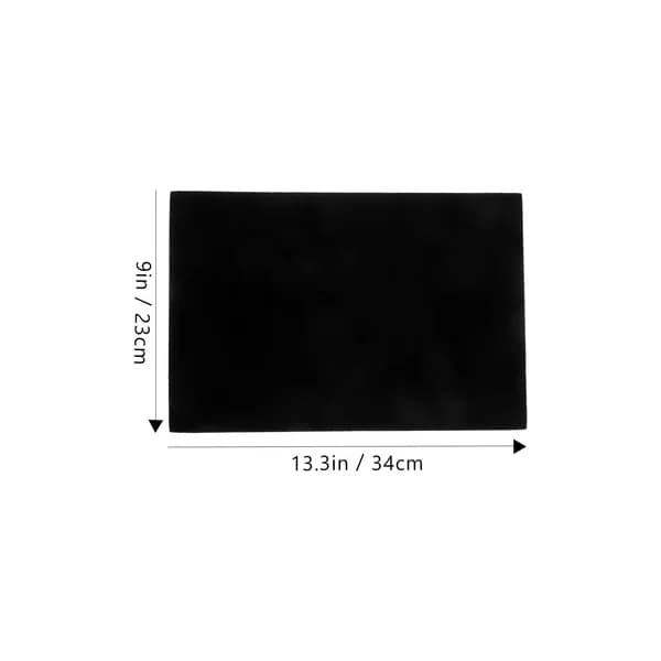 Черный Поролоновый Лоток Для Украшений, 34.00X23.00X1.00См, Подходит Для Домашнего Использования И Выставки