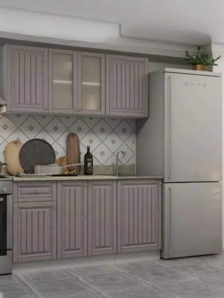 Кухонный гарнитур, кухня, готовый комплект Хозяюшка 1,5 м Трюфель