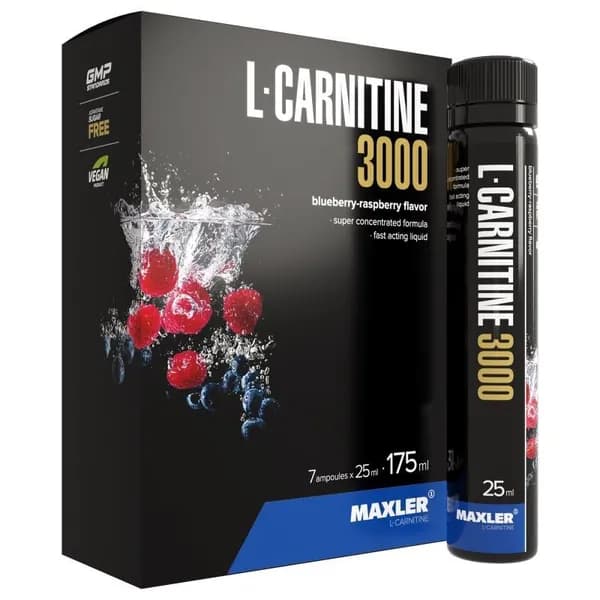 Жиросжигатель L-Carnitine Comfortable Shape 3000, 7 ампул по 25 мл.