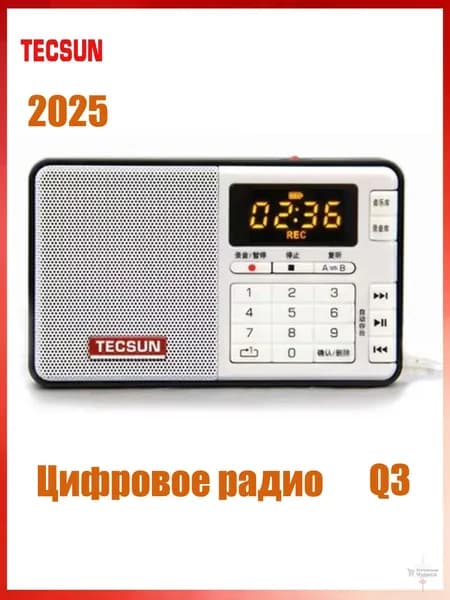 Магнитола mini, черный Встроенный электрический комплект
