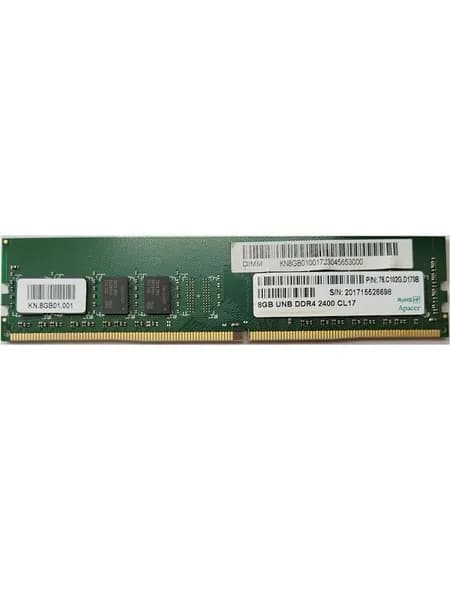Apacer Оперативная память DDR4 Apacer 8Гб 2400MHz CL17 DDR4, 2400 МГц, 1 x 8 ГБ