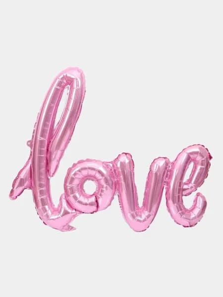 Шар фольгированный LOVE в инд. упаковке