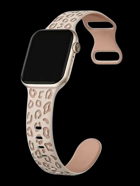Ремешок / Браслет силиконовый для Apple Watch 42 / 44 / 45 / 46 / 49 mm, пятнистый