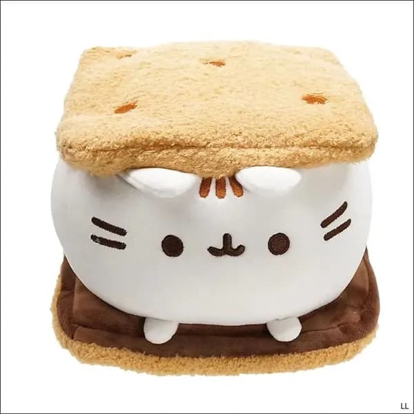 Мягкая игрушка Пушин Пломбирный сэндвич (Pusheen Cat) 15 см