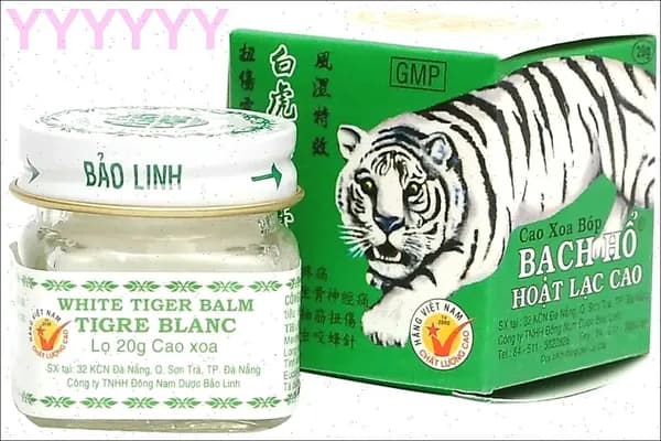 Бальзам "Белый Тигр" (White tiger balm) при суставных ,мышечных, головных болях, укусах насекомых 2шт