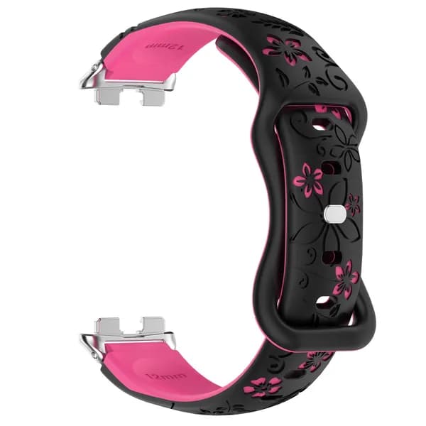 Женский силиконовый ремешок для Huawei Band 10/9/8, Ремешок с тиснением