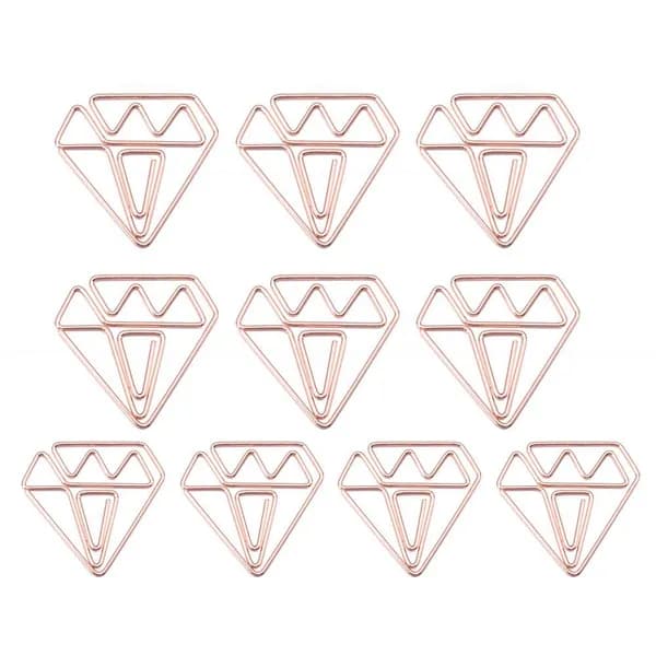 10Pcs Зажимы скоросшивателя