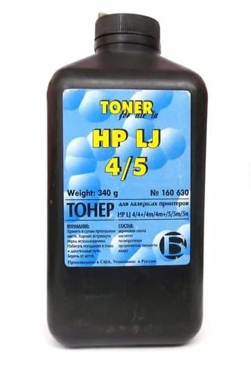 Тонер Булат HP Laser Jet 4/5 340г.