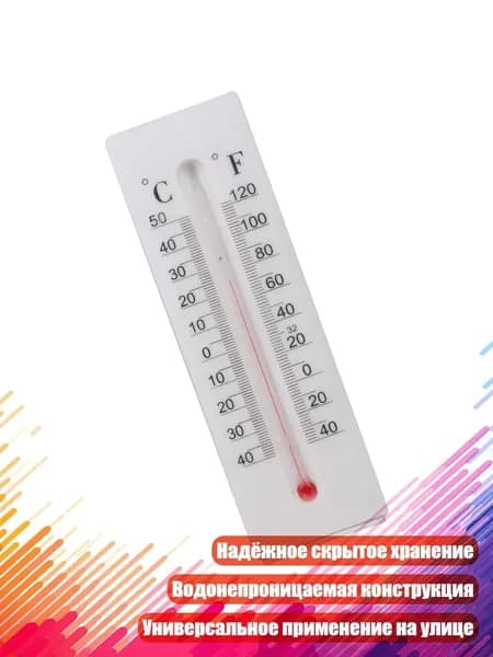 Декоративный термометр с тайником