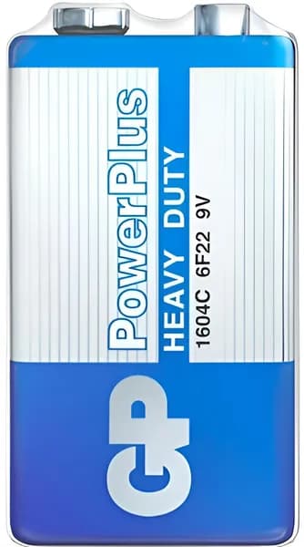 Батарейка GP 6F22 крона Power Plus - 1 шт.