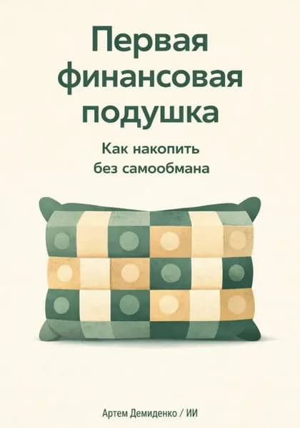 Первая финансовая подушка: Как накопить без самообмана | Демиденко Артем | Электронная книга