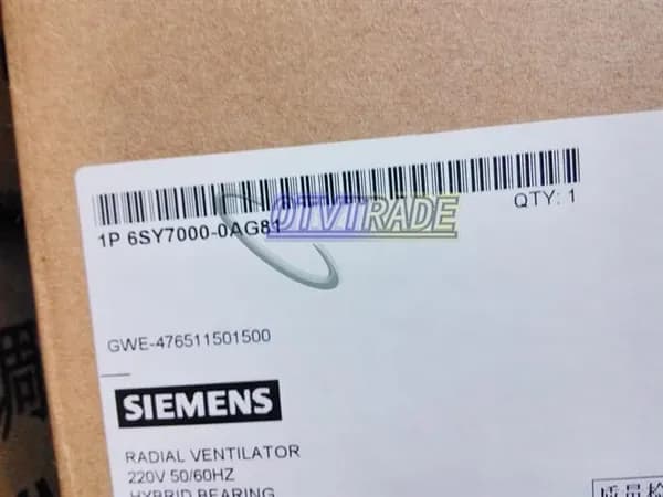 Модуль SIEMENS RADIAL FAN 6SY7000-0AG81