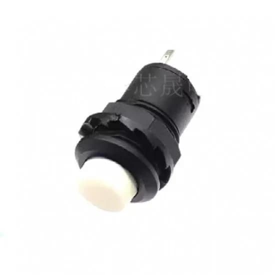 Кнопка с фиксацией DS-428/427 12мм белая