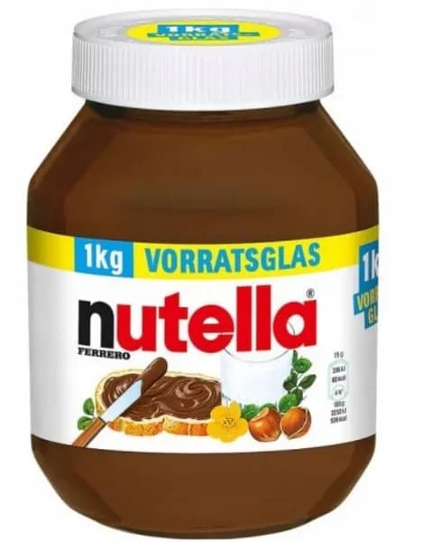 Nutella паста орехово-шоколадная 1 кг/ Нутелла 1кг Европа