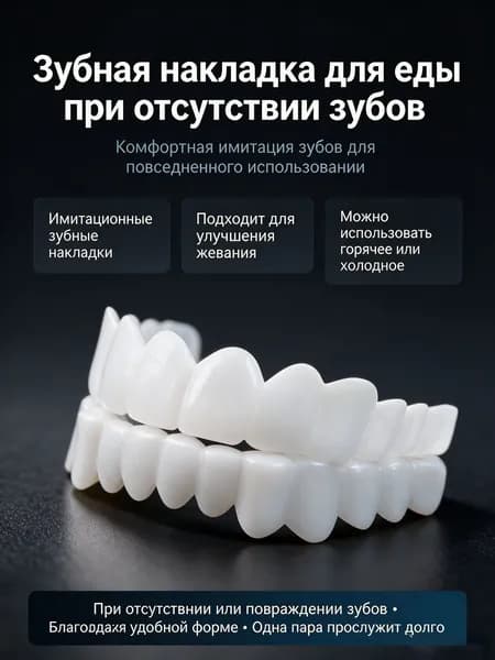 3 шт многоразовый защелкивающийся протез для взрослых perfect smile