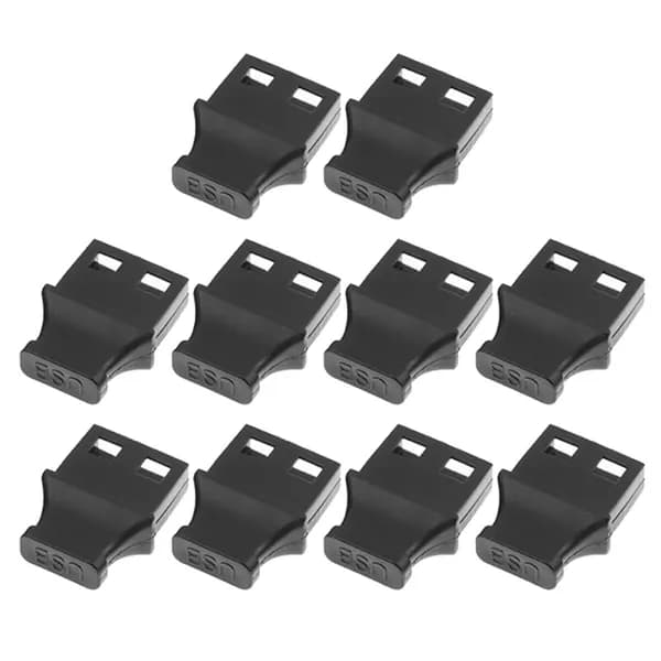 10 Шт Заглушек USB-Портов С Ручкой, Защита От Пыли Для Ноутбука