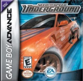 Игровой картридж NFS Underground (Подпольная NFS) GBA, рус.версия (Platinum) 64K-132