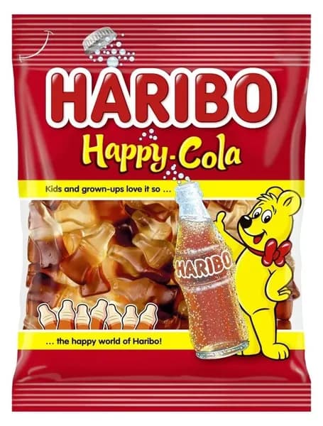 Haribo, Жевательный мармелад, Хэппи-Кола, Happy-Cola, 175г.