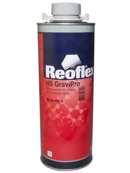 Антигравий REOFLEX HS GraviPro белый антикор, евробаллон 1 л., RX N-09