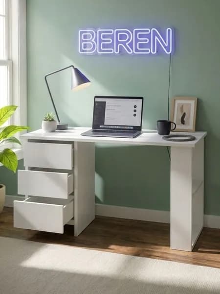 BEREN Письменный стол, 100х45х76 см
